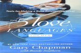 BEST BOOK The 5 Love Languages for Men: Tools for Making a Good Relationship Great