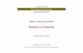 Sorrisi e Canzoni Pagine scelte - Trio Lescano · 2011. 10. 29. · Sorrisi e Canzoni Prime sette annate Collezione di Vito Vita (Si consiglia di visionare questo pdf con uno zoom