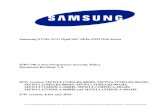 Samsung NVMe TCG Opal SSC SEDs PM1723b Series - NIST · 2020. 6. 9. · Samsung NVMe TCG Opal SSC SEDs PM1723b Series This non-proprietary Security Policy may only be copied in its