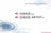 New Features in Cubase 6 - Steinberg · Cubase 6.5 is the first Cubase version ever to provide the entire user interface in simplified Chinese. We welcome our Chinese-speaking friends
