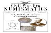 Civil War Era NUMISMATICScwtsociety.com/pdfs/CWTS_Journal_Winter2020.pdf · 2021. 1. 22. · 2 Civil War Era Numismatics CWTS Email Contacts Officers: President: Susan Trask - susantrask@mindspring.com