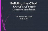 Building the Choir - Kansas Choral Directors Association...Berton Coffin Bolster, Stephen C. "The Fixed Formant Theory and Its Implications for Choral Blend and Choral Diction," The