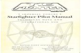 Tie Fighter - Manual - PC · STAR FIGHTER PILOT MANUAL AUDACITY . STEP O: If you have previously completed levels in the selected ship, you may continue from the last complet- ed