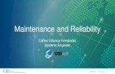Maintenance and Reliability - OSIsoft...UC19EU-D1BP03-OSIsoft-Villanua-Maintenance-and-Reliability.pptx Author Meredith Picerno Created Date 9/17/2019 8:56:40 PM ...