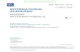 NORME INTERNATIONALEed1.2}b.pdfINTERNATIONAL ELECTROTECHNICAL COMMISSION _____ ... 47E/373/RVC ] and its amendment 2 (201) [documents 47E/546/CDV and 7-08 47E/563/RVC]. In this Redline