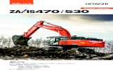 ZAXIS-6 シリーズ...ZAXIS-6 シリーズ油圧ショベル 型式：ZX470-6 / ZX470LC-6 / ZX490H-6 / ZX490LCH-6 / ZX490R-6 / ZX490LCR-6 / ZX530LCH-6 エンジン定格出力：270