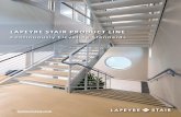 LAPEYRE STAIR PRODUCT LINE - MHI...stringer design with treads welded to the stringers and ship with unattached handrails that bolt into place during installation. Aluminum stairs