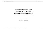 Rockchip RV1108 Datasheet datasheet V1.4.pdfPin Pad Type ① Drive INT