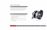 motor generator - 三菱電機 Mitsubishi Electric · 2017. 11. 2. · Motor Generator Outline Features Motor Generator Motor Generator (MG) is the integrated unit of engine starting