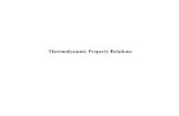 Thermodynamic Property Relationsggn.dronacharya.info/MEDept/Downloads/QuestionBank/... · 2013. 10. 4. · Some thermodynamic properties can be measured directly, but many others
