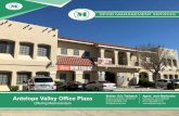 Antelope Valley Office Plaza - Constant Contactfiles.constantcontact.com/db210436601/d184950c-3...Antelope Valley Office Plaza 343 East Palmdale Blvd Palmdale, CA 93550 PRICE $998,000