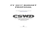 FY 2017 BUDGET PROPOSAL - Williston, VermontF506B13C...FY17 vs FY16 CSWD’s total Capital Budget for FY17 reflects an increase of $826,420 over FY16. Significant items included in