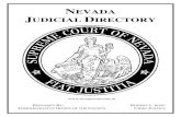 NEVADA JUDICIAL DIRECTORYepubs.nsla.nv.gov/statepubs/epubs/210859Rev2006May.pdfSTATE OF NEVADA JUDICIAL DIRECTORY Please contact Dawn Berger at the AOC for any changes, (775) 684-1710