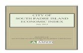CITY OF SOUTH PADRE ISLAND ECONOMIC INDEX · 2014. 8. 20. · South Padre Island’s direct earnings continue to grow. The Island’s total direct earning grew by 4.4 percent in 2014,