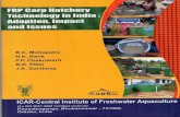 Central Institute of Freshwater Aquaculture · 2020. 6. 26. · range of carp hatchery systems like bundh, glass jar hatchery, happa, circular hatchery, etc. Till today, most of these