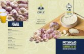DATOS DE LA EMPRESA NOMBRE American Garlic Products S.A. … · 2019. 5. 30. · Pasta de ajo envasado aséptico. SPECIE BOTÁNICA - VARIEDAD Allium sativum - Blanco, Morado. LEGISLACIÓN