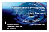 Ramesh Raskar - MIT Media Labraskar/11Sig/Movies/Old/RaskarFacultyP… · Bit Hacking. Computational Illumination ... UltraFast Detector Computational Optics Serious Sync •DarpaYoung