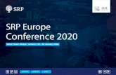 SRP Europe Conference 2020 · 2019. 11. 6. · Bringing together over 350 senior buy- and sell-side senior executives from across the industry, SRP Europe is the conference to attend