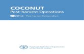 COCONUT - Food and Agriculture Organization · 1999. 10. 14. · Desiccated coconut is the dried, white, particulate or shredded food product manufactured from freshly peeled coconut