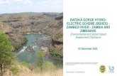 BATOKA GORGE HYDRO-ELECTRIC SCHEME (BGHES ......2020/12/02  · The Project will aim to: 10 Support economic development and employment opportunities Increase power generation capacity