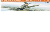 POLIKARPOV I-16 Type 10POLIKARPOVI-16 Type 10 8148Ve panìlsku strávil pùl roku (od 31. 5.1937 do 15. 11.1937), létal n a I-15. V roce 1938 byl také v ínì. V roce 1938 byl také