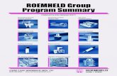 ROEMHELD Group Program Summary - halder.rshalder.rs/katalozi/roemheld.pdf · Magnetic clamping systems M-TECS Series M TECS V Series M-TECS H Horizontal or vertical • easy positioning