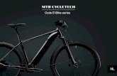 Code E-Bike series - TheCoolBikingCompany · 2020. 2. 12. · MTB Cycletech 2019. 1 Filosofie Al sinds 1984 kiezen wij van MTB Cycletech als onafhanke-lijke fietsenfabriek onze geheel