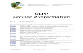 OEPP Service d’Information · 2019. 4. 5. · 21 Bld Richard Lenoir 75011 Paris Tel: 33 1 45 20 77 94 E-mail: hq@eppo.int Web: GD: gd.eppo.int . OEPP . Service d’Information .