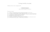 Lingvističke teorijermatasov/jekon2003.pdf · 2003. 11. 3. · integracije koje su uobičajene kod primata (timarenjem, grooming) Pro et contra teorija evolucije jezika protiv “teorije