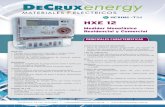 HXE 12decruxenergy.com.ar/wp-content/uploads/2017/02/PRODUCTOS... · 2017. 2. 14. · Tel Móvil (+54 911) 3195-2885 :: ventas@decruxenergy.com.ar :: HXE 12 Medidor Monofásico Residencial