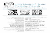 Holy Name of Jesus Catholic Church - lectorprep.orglectorprep.org/bulletins/bulletin_20160410.pdf2016/04/10  · Rv 7:9, 14b-17; Jn 10:27-30 Third Sunday of Easter April 10, 2016 Please