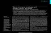 Genomics and the future of conservation geneticsvinuesa/tlem/pdfs/Allendorf_genomics_and_the… · evolutionary responses to climate change. ‘Neutral’ markers The most straightforward