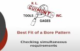 Best Fit of a Bore Pattern - R L Guimont Co, Inc · 2020. 3. 24. · Calypso Calculation For any true position, the standard method in Calypso will calculate it exactly how the template