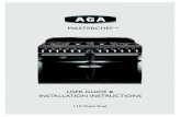 MASTERCHEF - AGA cooker...MASTERCHEF USER GUIDE & INSTALLATION INSTRUCTIONS XL Each piece in the AGA Cookshop collection has been designed to offer the best possible performance, whether