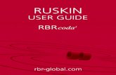 Gen3 Ruskin User Guide - RBR...Ruskin is the RBR software that manages your RBR sensors to provide all the data necessary to do your work. Ruskin provides a graphical user interface