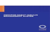 OMNIPOD DASH INSULIN MANAGEMENT SYSTEM ... Omnipod Insulin Management System er beregnet p£¥ subkutan