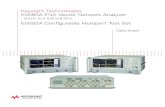Keysight Technologies E5080A ENA Vector Network Analyzer · Keysight Technologies E5080A ENA Vector Network Analyzer - 9 kHz to 4.5/6.5/9 GHz E5092A Configurable Multiport Test Set