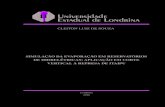 SIMULAÇÃO DA EVAPORAÇÃO EM RESERVATÓRIOS DE … Cleiton Luiz de Souza.pdf · mica do ar é modelada utilizando as equações da continuidade, Navier-Stokes e uma equação ...