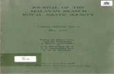 Papers on Johore Lama and the potuguese in malaya (1511-1641) … · 2019. 5. 2. · ·Vo'L 28, Pt. 2 (No. 170)1 JOURNAL of the Malayan Branch of the Royal Asiatic Society I (Covering