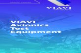 Avionics Test Equipment Catalog - VIAVI Solutions...A portable unit designed for the testing of navigation instruments and communication systems. 4 VIAVI Avionics Test Equipment Navigation/Communication
