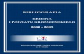 BIBLIOGRAFIA KROSNAkbc.krosno.pl/Content/50/bibliografia_2000_2005.pdf · 1. Administracja. Samorz„d terytorialny ... Obok wydawnictw zwartych i€fragmentów uwzglŒdniono opisy
