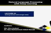 Natural Language Processing with Deep Learning · 2020. 9. 5. · Surah Al-Anaam Ayat# 74-82 مآ کہرمبامییي وَ یُ م ی لََِّا بَ ِرَ ممہ òٰ بِا