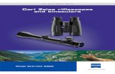 Carl Zeiss riflescopes and binoculars - Eurooptic Full-Line Catalog.pdf · 2015. 9. 10. · Carl Zeiss has hit the mark again with the Victory series – a further milestone in the