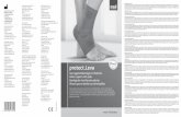 protect - images.medi.de · protect.Leva is an ankle support with pads. The product is exclusively to be used for the orthotic fitting of the ankle joint and only on unbroken skin.
