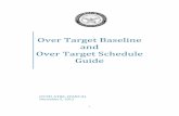 Over Target Baseline and Over Target Schedule 2020. 2. 6.¢  6 Figure 1.1 1.2.2.2 Over Target Schedule