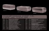 CoolFreeze CDF18, CDF36, CDF46 · 2016. 6. 14. · CoolFreeze CDF18, CDF36, CDF46 CDF36 CDF46 CDF18 DE 5 Kompressor-Kühlbox Bedienungsanleitung EN 21 Compressor Cooler Instruction