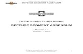 Global Supplier Quality Manual Revision 6 - Oshkosh Corporation Defense... · PDF file 2020. 10. 1. · Oshkosh Corporation Classification - Restricted 1. Defense Segment Quality