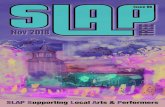 Slap Mag issue 86 (November 2018) · 2020. 1. 20. · SLAP NOVEMBER3 Nov2018 SLAP MAGAZINE Unit 3a, Lowesmoor Wharf, Worcester WR1 2RS Telephone: 01905 26660 editorial@slapmag.co.uk
