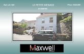 LE PETITE MENAGE - Maxwell Estate Agent Guernsey · LE PETITE MENAGE Price: £425,000 ST MARTIN Ref: LS 1189. ST MARTIN Wonderful Opportunity to purchase this walk in condition 2