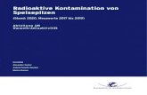 Radioaktive Kontamination von Speisepilzennbn:de:0221... · 2020. 10. 1. · radioaktive Kontamination von Wildpilzen mit Radiocäsium (Cs-137 und Cs-134) im Süden Deutschlands.